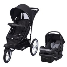 Baby Trend Journey Jogger Travel System, Stellar Black - Stroller Car Seat