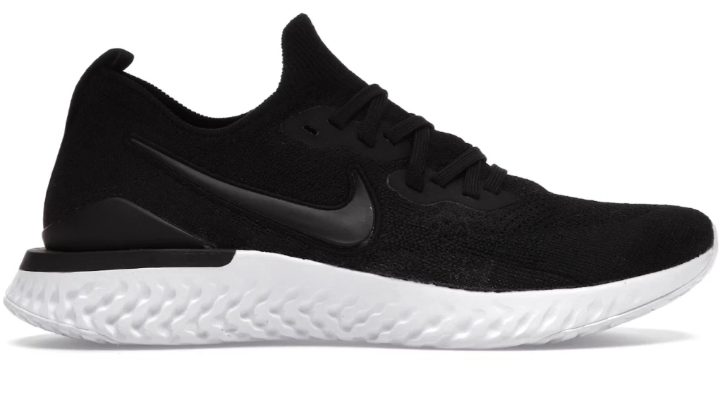 Nike Epic React Flyknit Triple Black for Sale | Authenticity