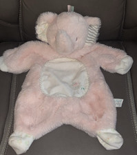Douglas Baby Pink Elephant Sshlumpie Plush Security Blanket Lovey 2001 18"