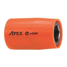 Apex Tool Group Ug-M-8Mm13 3/8 In Drive Socket With U-Guard Shallow Socket,