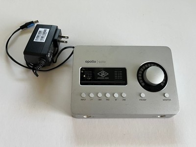 Tested Universal Audio Apollo Solo Heritage Edition USB-C Audio Interface