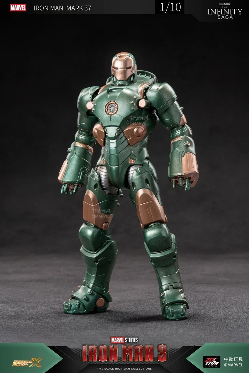 【未開封品】IRON MAN MARK zd toys IRON MAN MARK 37 HAMMERHEAD MK XXXVII 1/10 action