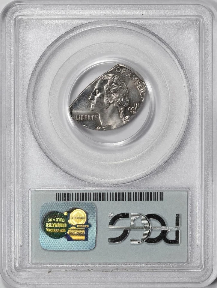 2000 PCGS MS67 Struck On 51% Clipped Fragment Maryland Quarter Mint Error - Image 4 of 4