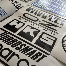 10 Rally Car Sponsor Stickers Racing Decal Car Van Body Panel Window Door Wall