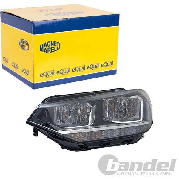 Magneti Marelli Halogen Scheinwerfer Rechts Passend FüR VW Touran | 710301299202-image
