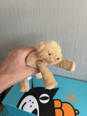 Jellycat Tiny Smudge Bear Brandneu mit Etikett (leicht beschädigte Etiketten) nur ausgestellt neu