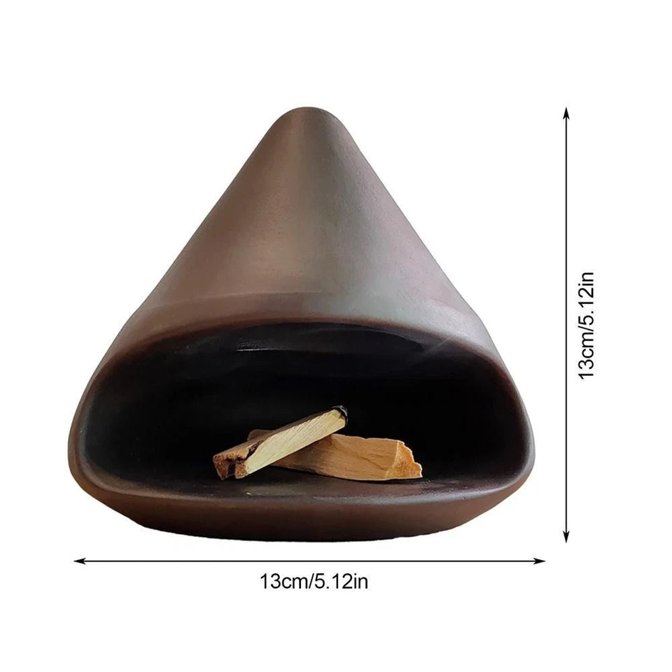 Ceramic Palo Santo Holder Handcrafted Sacred Wood Burner Gift - image 2 of 4