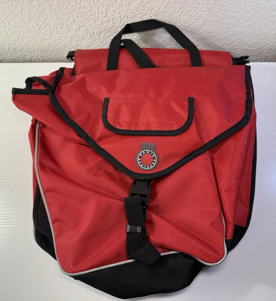 Красная седельная сумка Banjo Brothers - Изображение 2 из 4