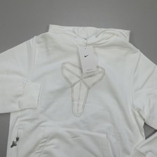 Nike Kobe 'Halo' Pullover Hoodie Dri-FIT White Men's Size XL HF0066-100