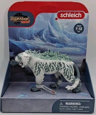New Schleich Eldrador Creatures 70147 Ice Tiger Figure