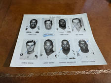 1994 Dallas Cowboys Football Team Issue Photo Sheet Troy Aikman Bill Bates