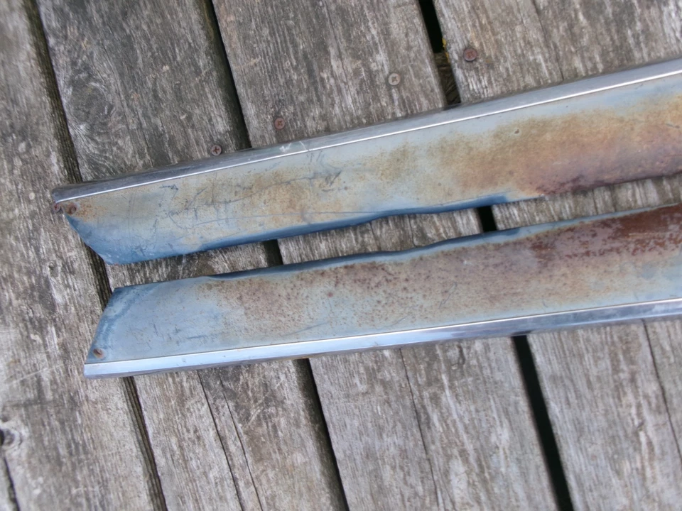 Chevrolet Bel Air 1950 1951 1952 techo rígido convertible Dood adorno par de molduras Foto 3 de 4