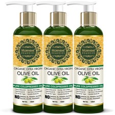 Morpheme Remedies Huile D’Olive Extra Vierge Bio 120ml Lot De 3