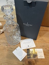 Waterford Crystal Kelsey Spirit Decanter 9.5" W/ Box & Paperwork
