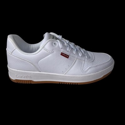 Levi's White Men's Drive  Shoes  Casual Sneakers SZ/7.5