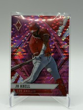 Jo Adell 2021 Panini Chronicles Phoenix #7 Pink Pulsar (RC)