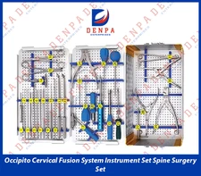 Occipito Cervical Fusion System Instrument Set Spine Surgery Set