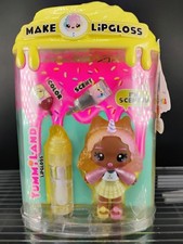 Yummiland Nia Candy Fluff Doll  Make Your Own Scented Lip Gloss Kit