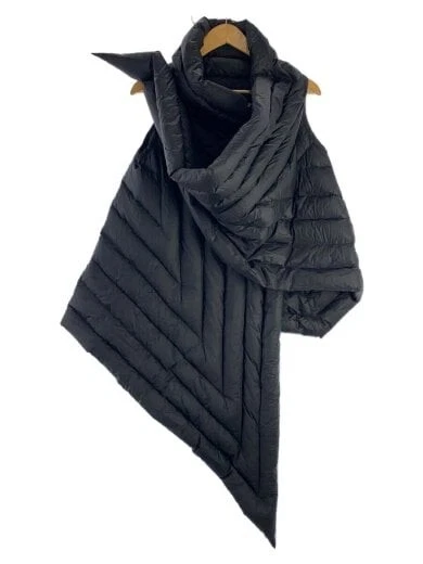 Rick Owens 23AW SCIARPA GLEAM 42 Nylon Nero RP02C1737 NPD2