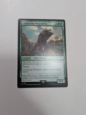 MTG - Lumbering Megasloth - Fallout (PIP) NM/M Condition