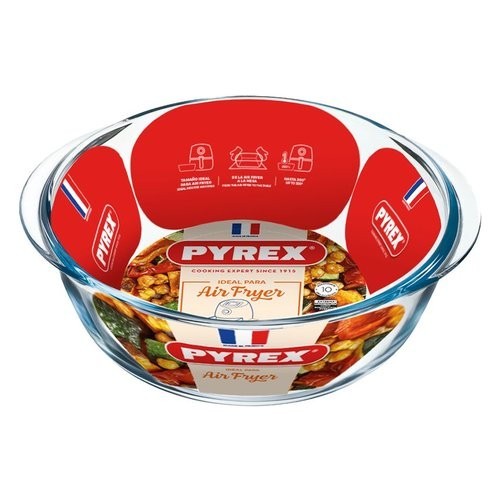 Pyrex Auflaufform 208B100 7648 Air Fryer Transparent - Bild 1 von 2