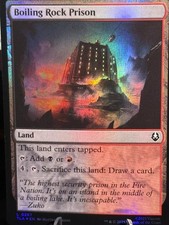 Boiling Rock Prison MTG TLA L0267 Holo NM