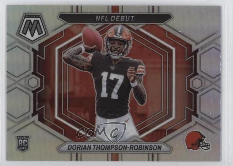 2023 Panini Mosaic NFL Debut Silver Prizm Dorian Thompson-Robinson #ND-6 10y3