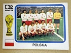 PANINI FOOTBALLERS WORLD CUP MUNCHEN 74 - NO. 335 TEAM POLSKA POLAND NEW MINT