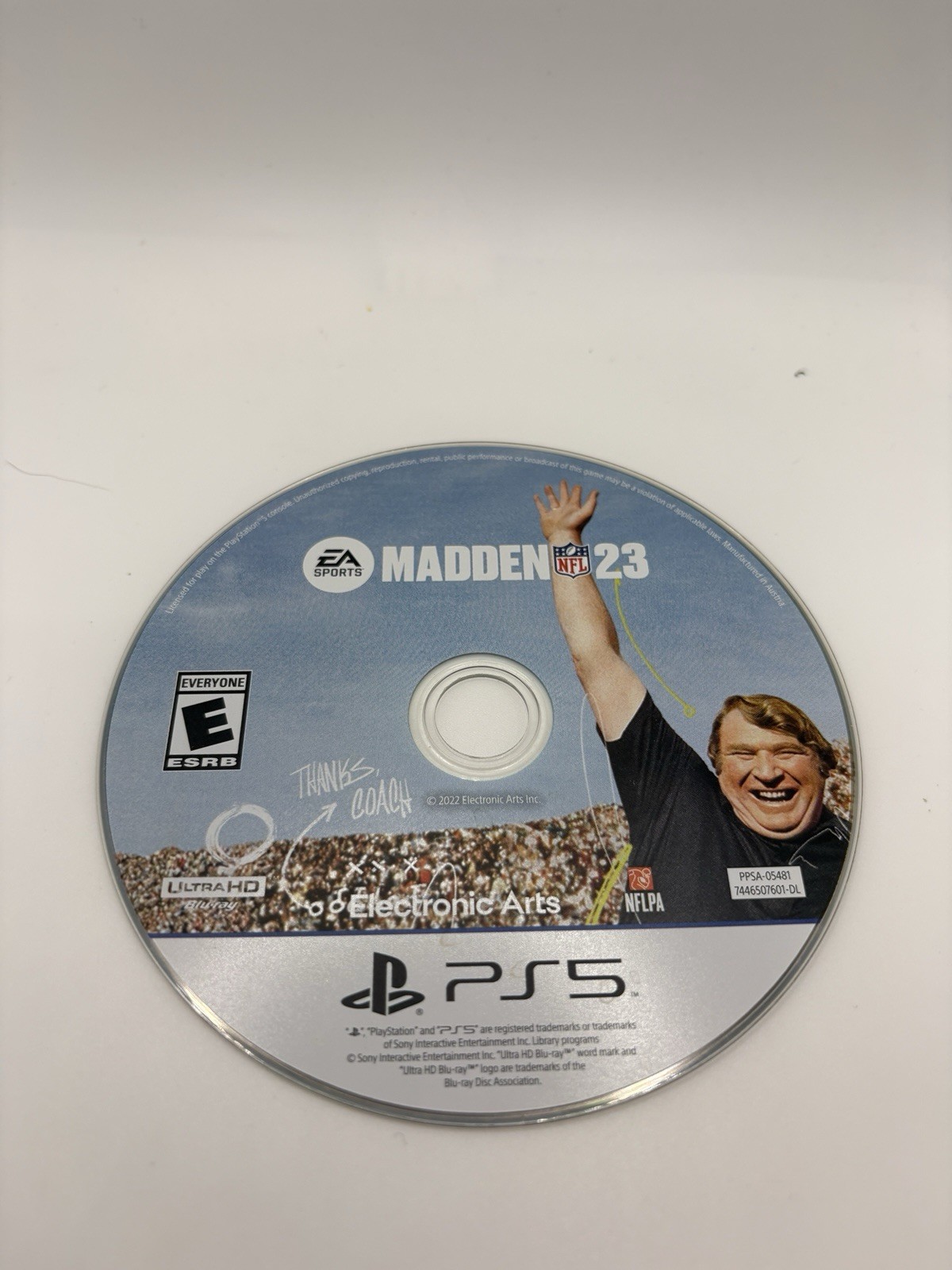 Madden NFL 23 Sony PlayStation 5 PS5 Video Game Disc Only Tested