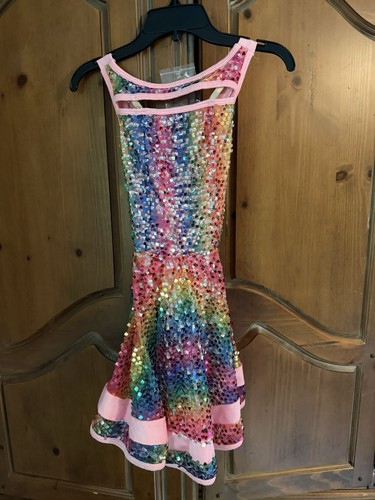 Rainbow dance costume