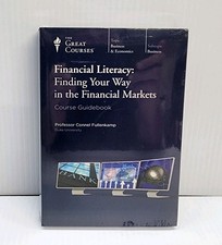 New GREAT COURSES Financial Literacy: Finding...