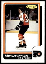1986-87 O-Pee-Chee Murray Craven Philadelphia Flyers #167