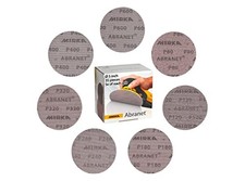 Mirka Abranet Sanding Mesh Discs 5 Inch Hook And Loop 35 Pcs Assortment Mirka Abranet Sanding Mesh Discs 5 Inch Hook And Loop 35 Pcs Assortment