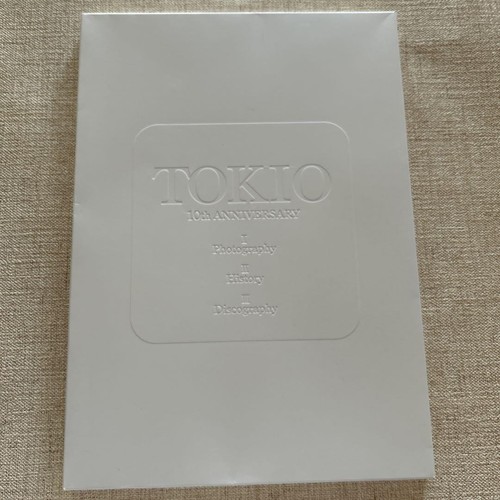 TOKIO 10th Anniversary Photo Book Set 3 Rare Idol Group Fans Collectible