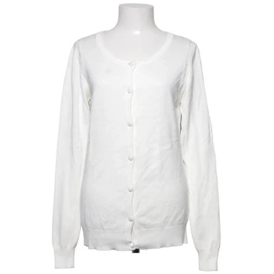 VILA, cardigan, femme, taille : XL, blanc, coton/viscose, unicolore #tf1 - Photo 1/4