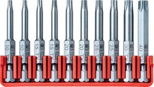 PB SWISS TOOLS 10pc E6 Bits Torx Bit Set E6.705C In UK TX 10 15 20 25 30 40