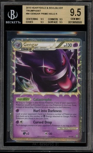 Pokemon Gengar Prime Triumphant Holo Ultra Rare #94 BGS 9.5 Gem Mint