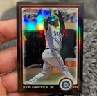 2010 Bowman Chrome Refractor #155 Ken Griffey Jr Seattle Mariners Baseball Card