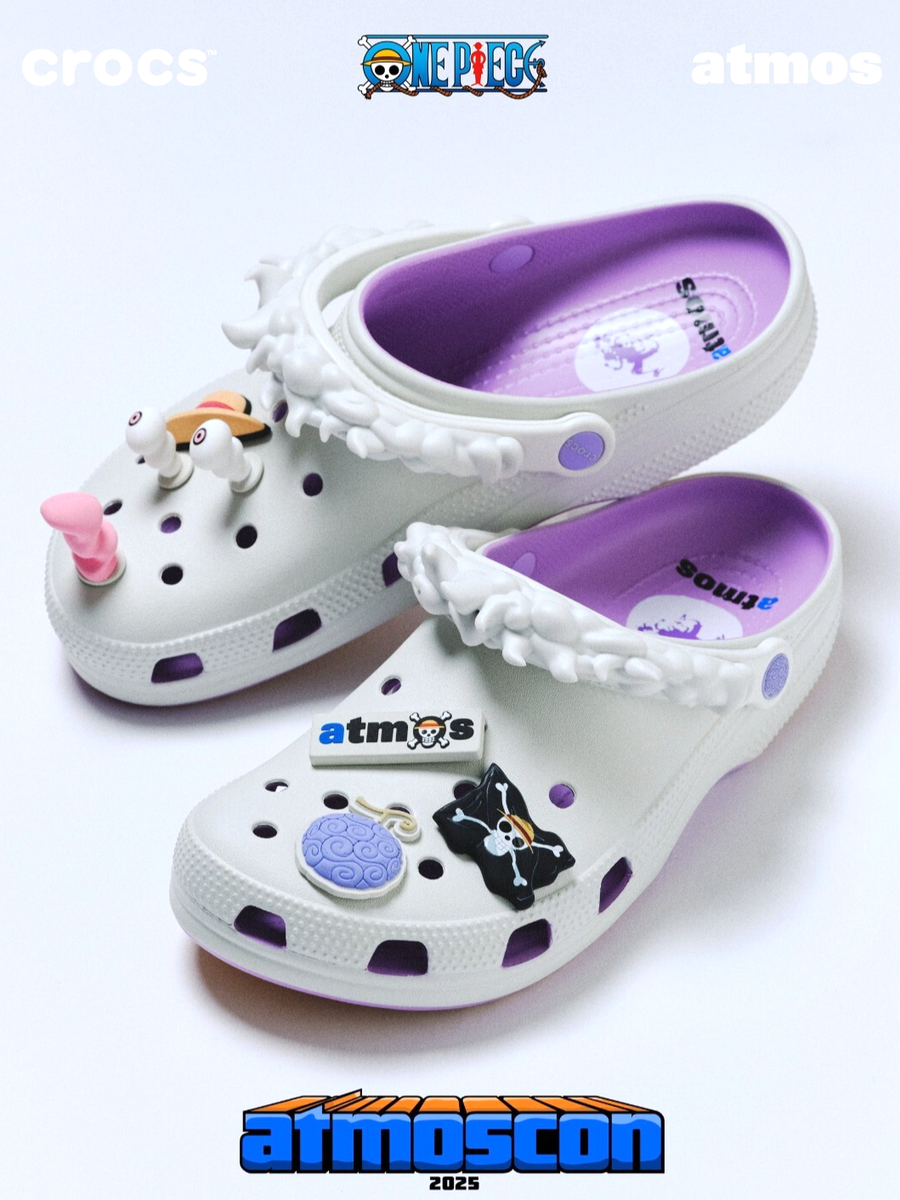One Piece Gear5 × Crocs × atmos US Men's 11 Classic Clog Japan