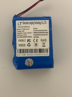Hover-1 Helix Battery Replacement Shenzhen Longting LT1865-NL02