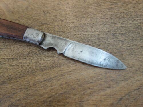 VTG WW2 WWII GERMAN WEHRMACHT ELECTRICIAN PIONEER FOLDING POCKET KNIFE MARKED - Picture 6 of 11