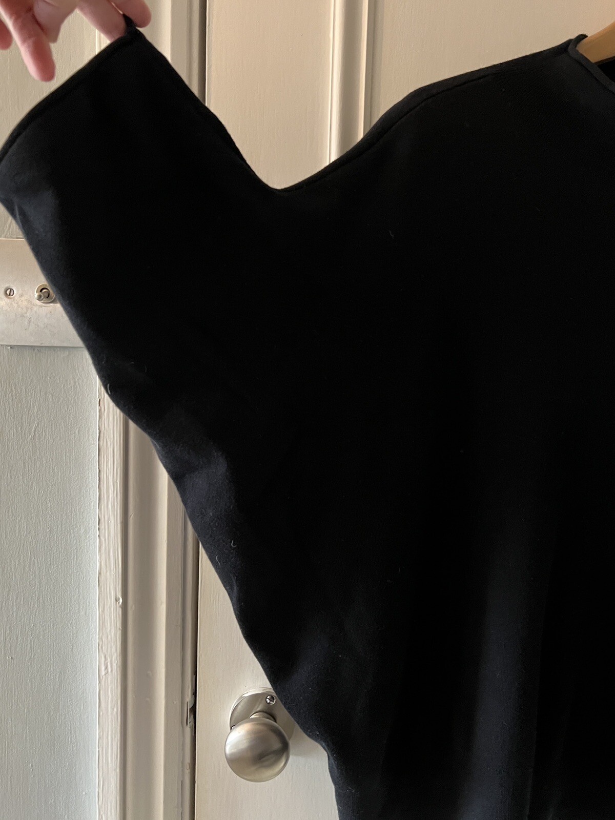 COS Black Batwing Sleeve Top, Size M eBay