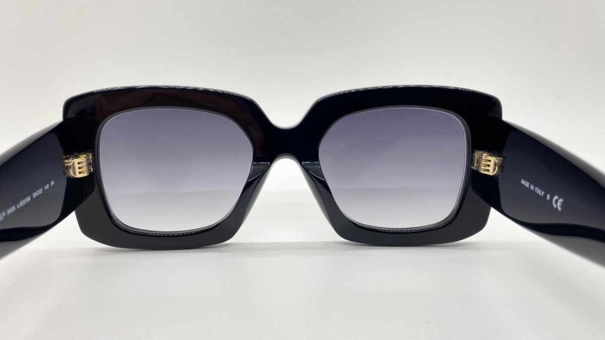 Chanel CH5435 C622/S6, Black/Gold, Grey Gradient Lens Made Chanel CH5435 C622/S6, Black/Gold, Grey Gradient Lens Made
