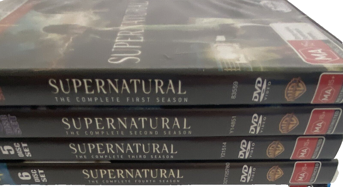スーパーナチュラル シーズン1&2&4 Supernatural ~ Complete Seasons 1-4 (1 2 3 & 4) ~ 23-DISC