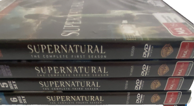 SUPERNATURAL Complete Seasons 1-4: 1, 2, 3, 4 - Reg 4 DVDs