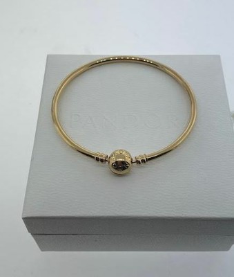 pandora bracelet gold 14k
