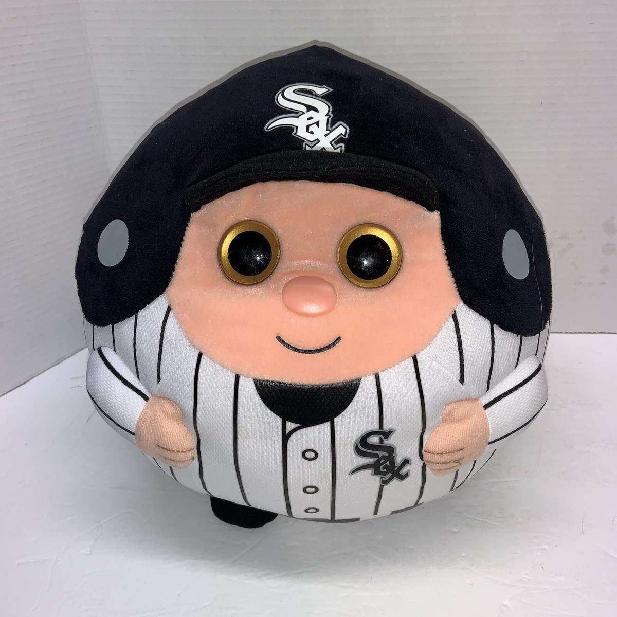 Ty Beanie Ballz Large Plush Ball 12” Chicago White Sox Player