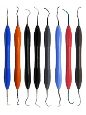 REDLAND Dental Composite Filling Instrument 8 Pcs Restorative Kit (Silicone)