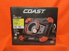 Coast WLR1 Work Black & Red 1150 Lumens Water Resistant Spotlight 30194