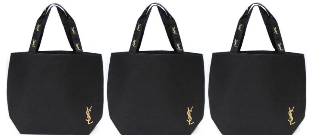 Japanese Magazine Gift Ysl Embroidery Logo Tote Bag